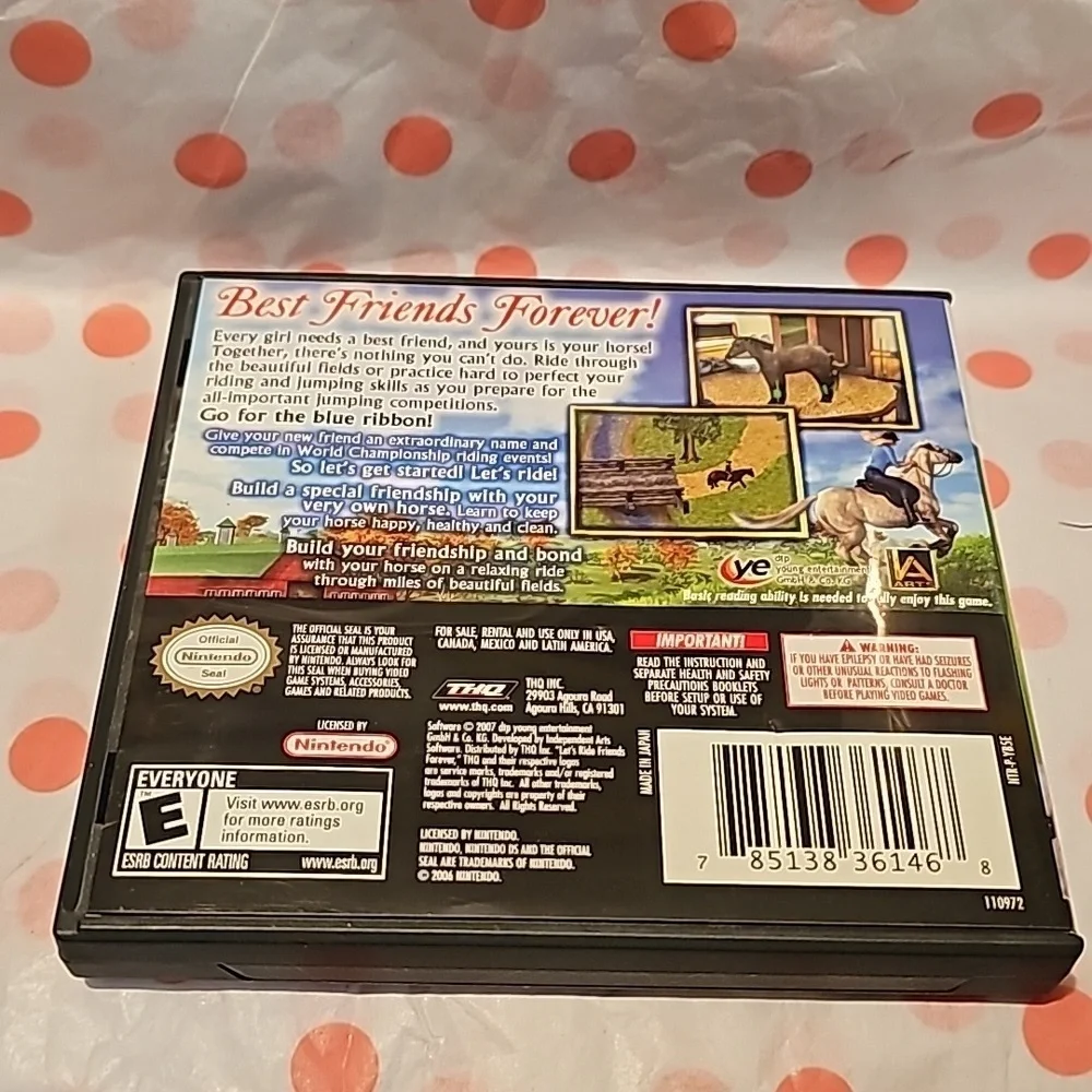 Nintendo DS Let's Ride Friends Forever